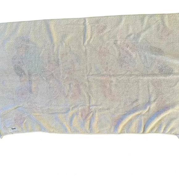 Raggedy Ann & Andy Vintage Bath Towel Wamsutta 1970s Bobbs Merril Fringe Retro - Picture 7 of 7